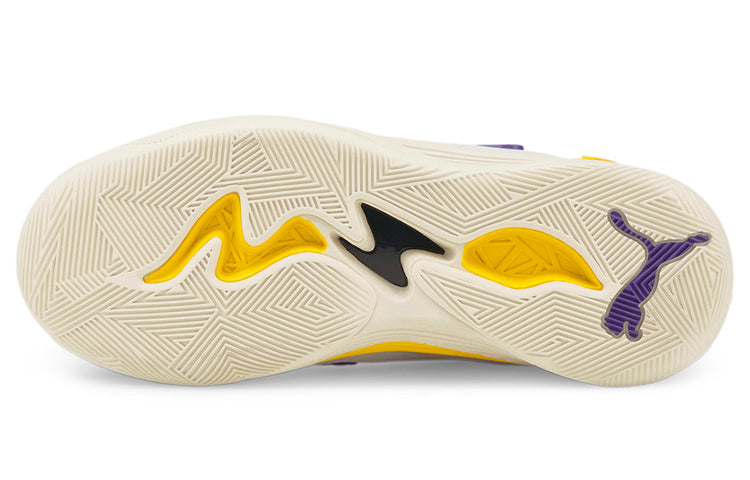 PUMA TRC Blaze Court 'White Spectra Yellow' 376582-07