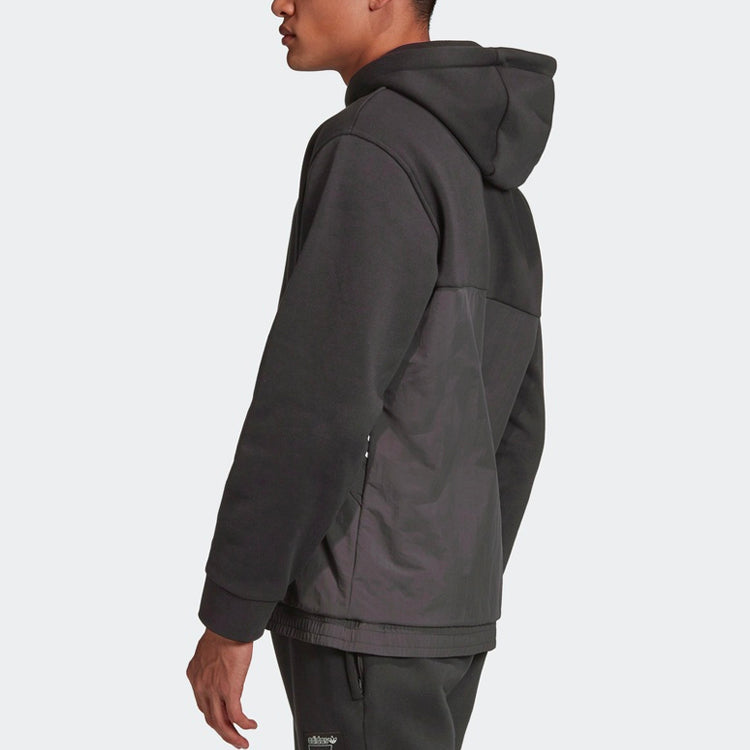 adidas originals Tlm 02 Hoody Casual Sports hooded Pullover Black GD5799