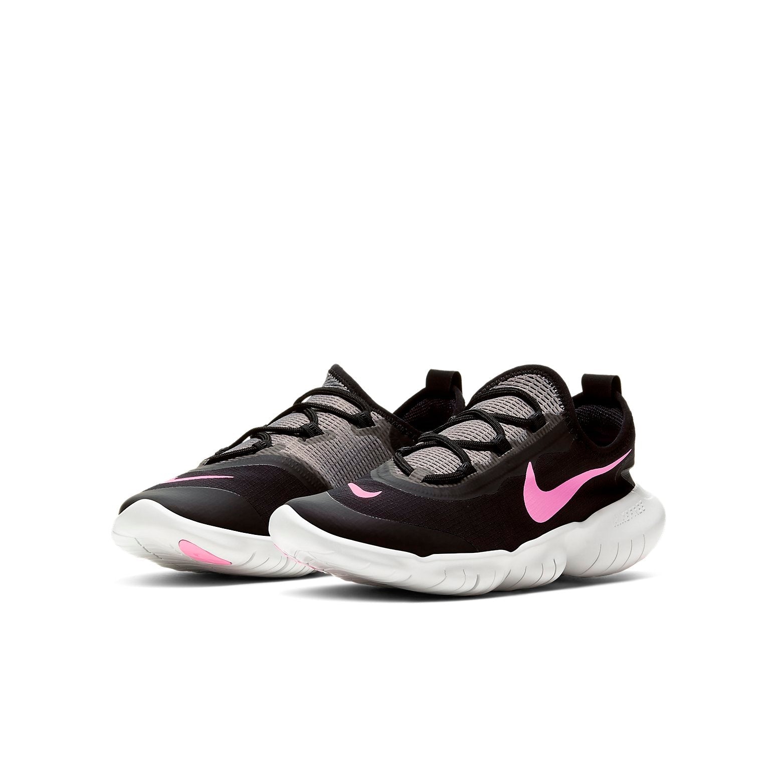 (GS) Nike Free RN 50 'Black White Pink' CJ2079-001