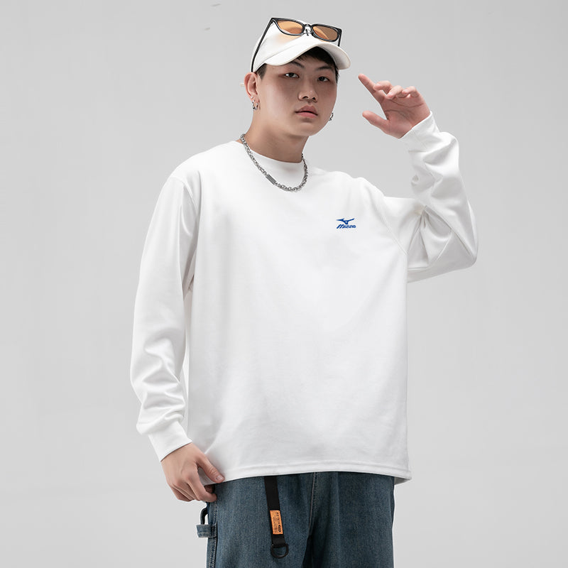 Mizuno Casual Graphic Long Sleeve T-shirt 'White' A2CA2A82