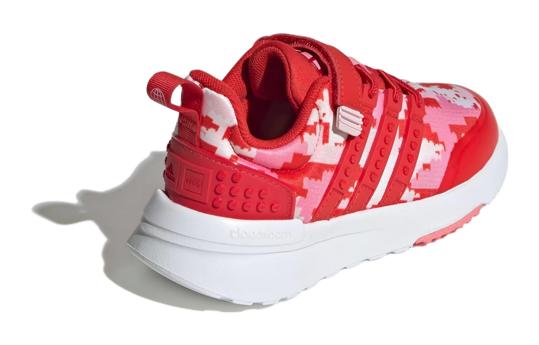 (GS) adidas Racer TR21 EL x LEGO 'Red Digi Camo' IG0568