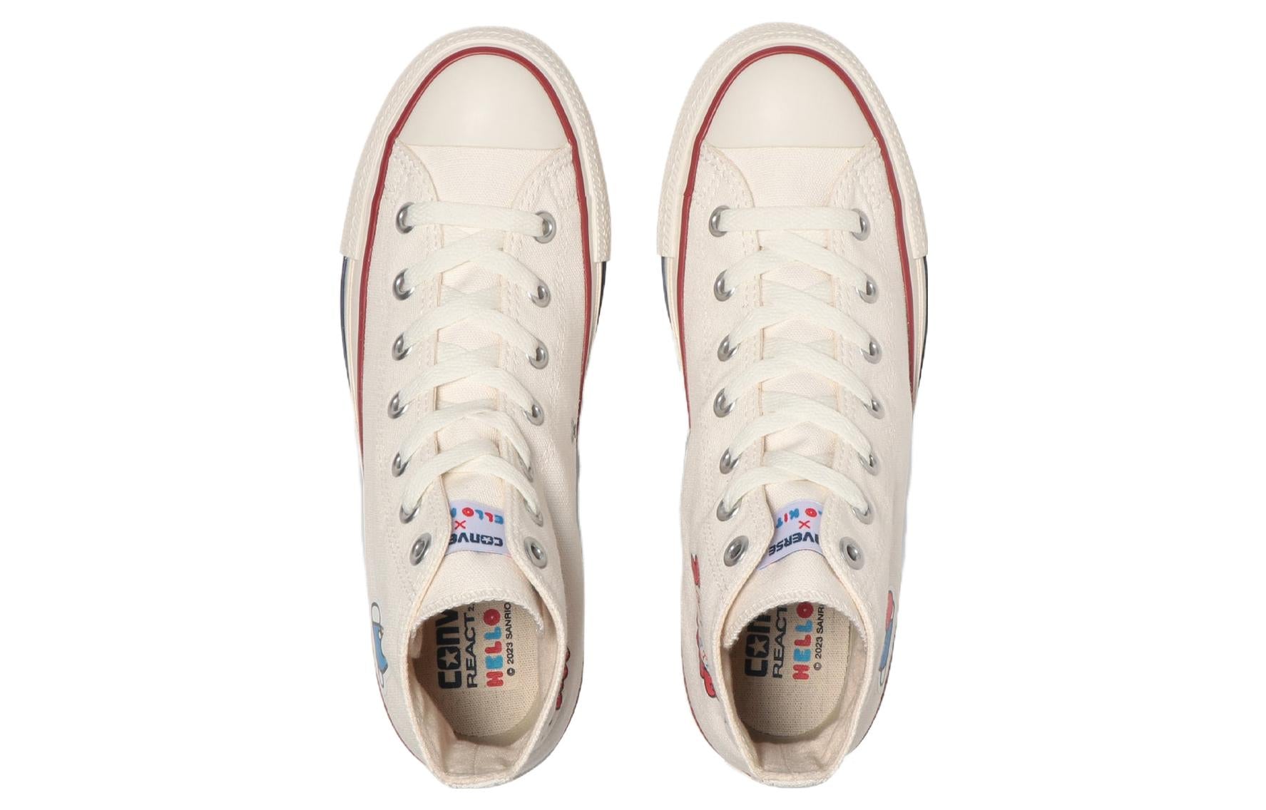 (WMNS) Converse x Sanrio All Star Hallo Kitty High Top 'White' 31309450
