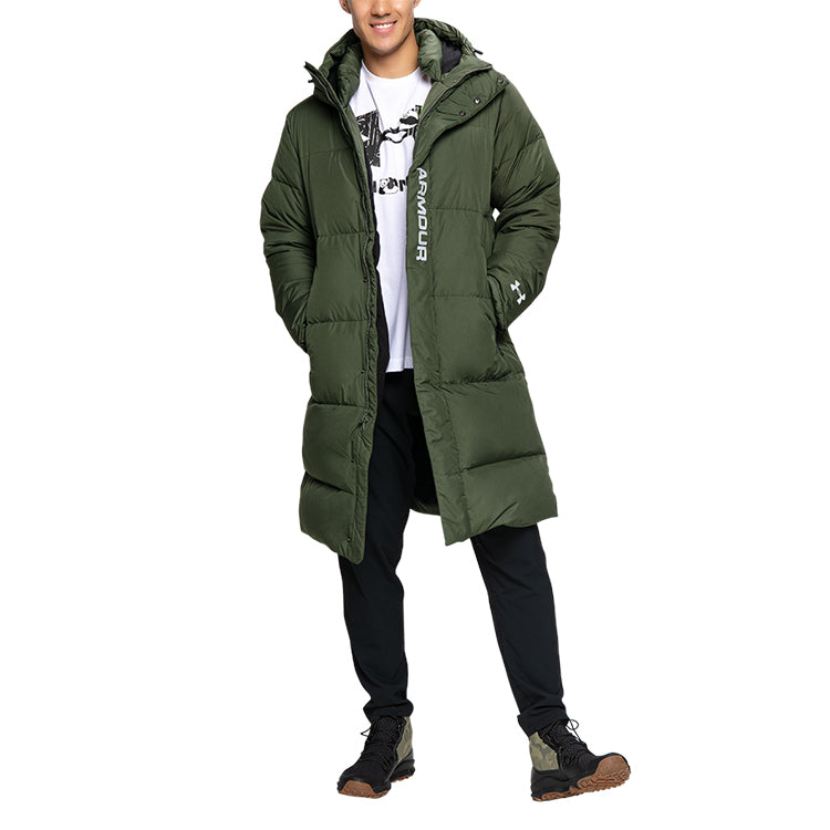 Under Armour Bench Coat Down Jacket 'Green' 1353556-330