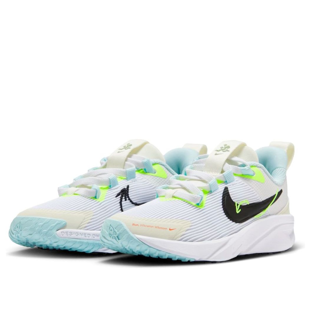 (PS) Nike Star Runner 4 Next Nature 'White Jade Horizon Volt' HQ3470-101
