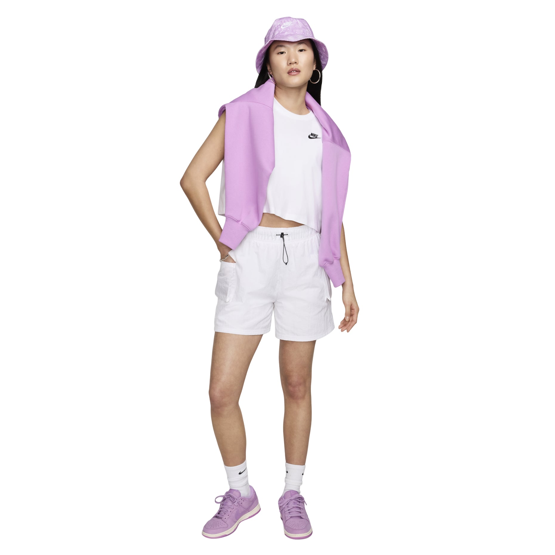 (WMNS) Nike Sportswear Club Sleeveless Cropped Top 'White' FV5506-100