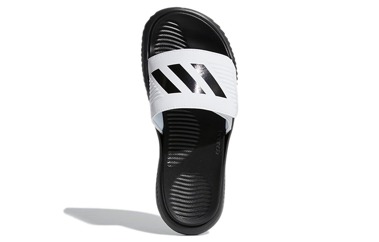 adidas Alphabounce Slide 'White Black' FZ0388