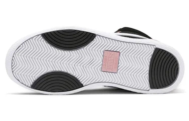 (WMNS) PUMA Ralph Sampson Mid Suede 'Black Bridal Rose' 371067-01