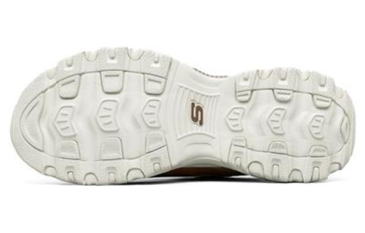 (WMNS) Skechers D'Lites 1.0 'Cream Brown Orange' 149906-TPNT
