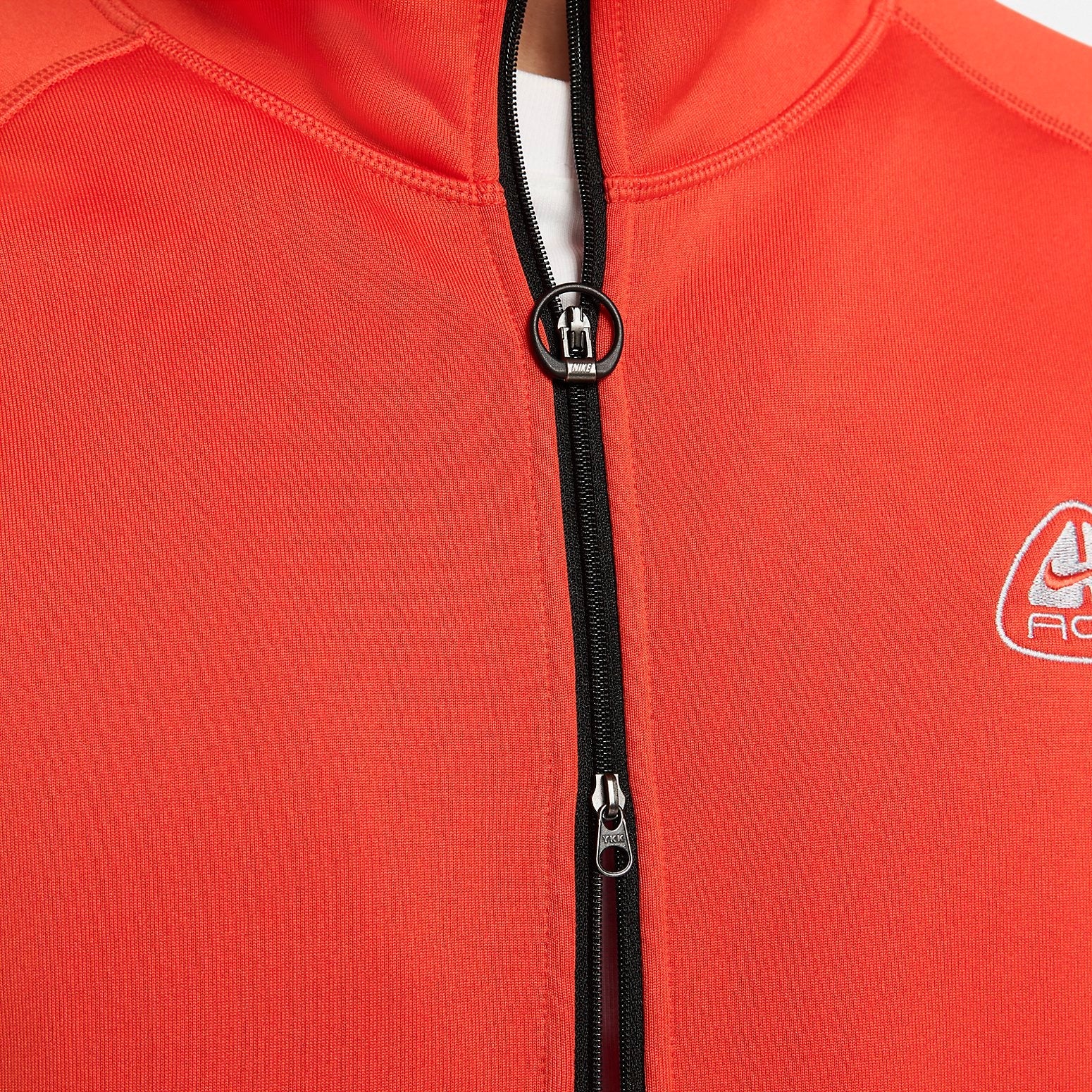 Nike ACG Oregon Polartec Zip Sweatshirt 'Picante Red Black' DV9221-633