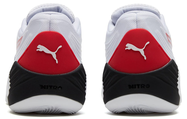 PUMA Fusion Nitro 'White High Risk Red' 195514-04