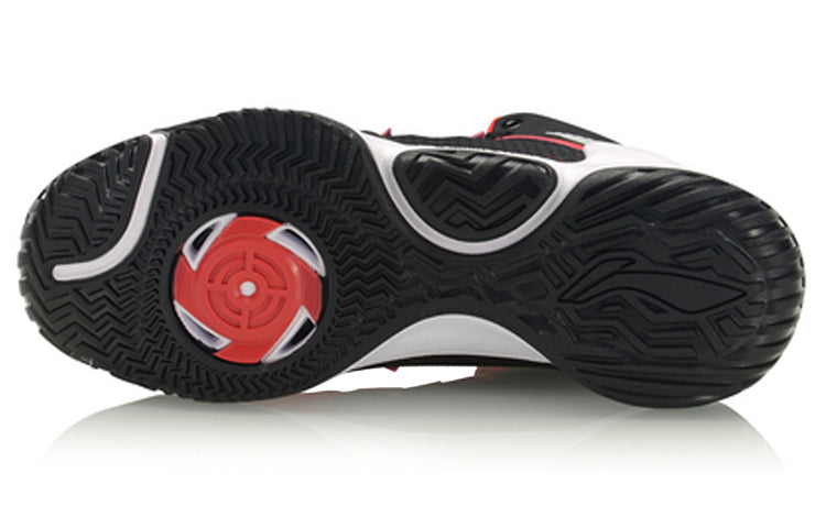 Li-Ning Mid-Top 'Black Red' ABPQ009-3