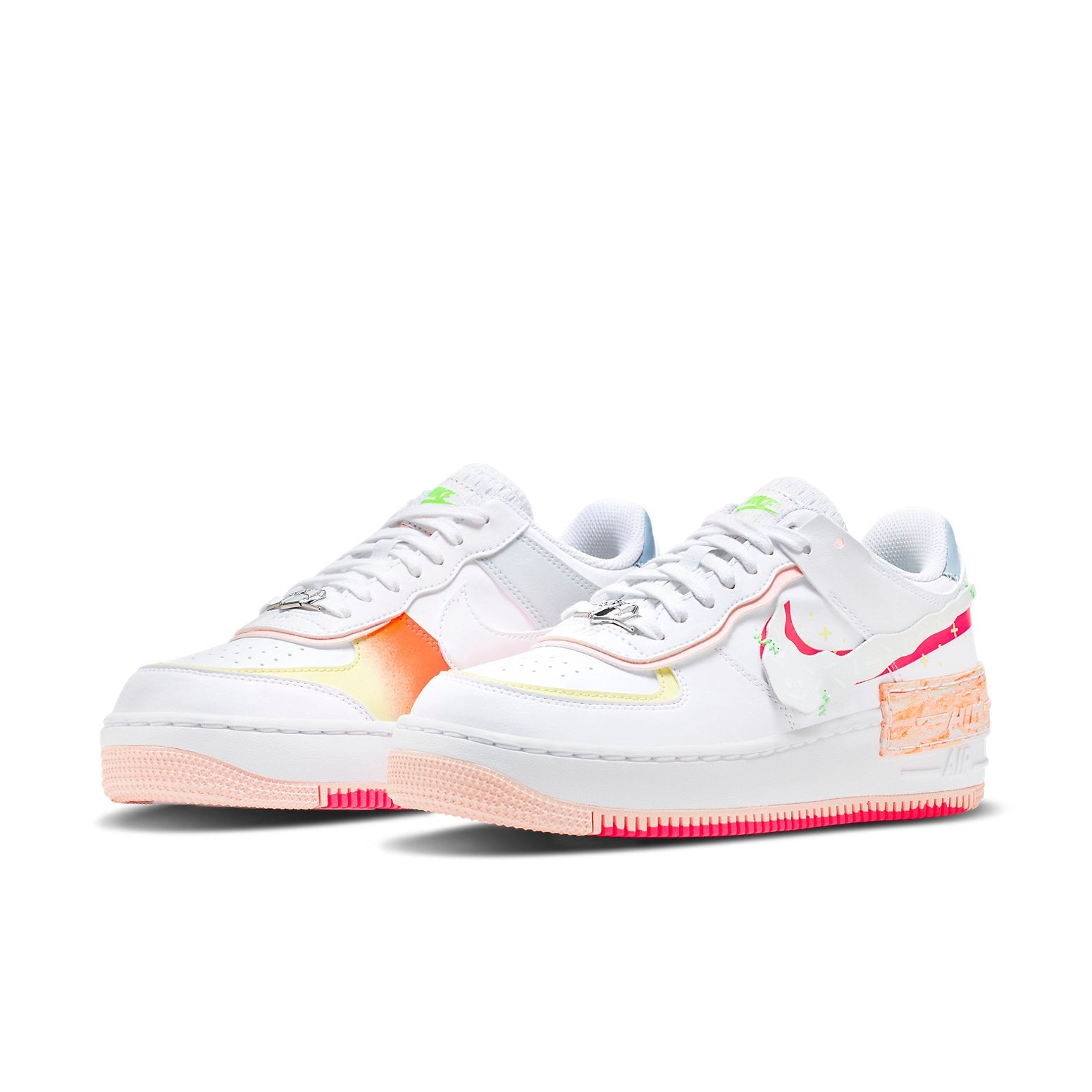 (WMNS) Nike Air Force 1 Shadow 'Ghost Swoosh' DV1364-111