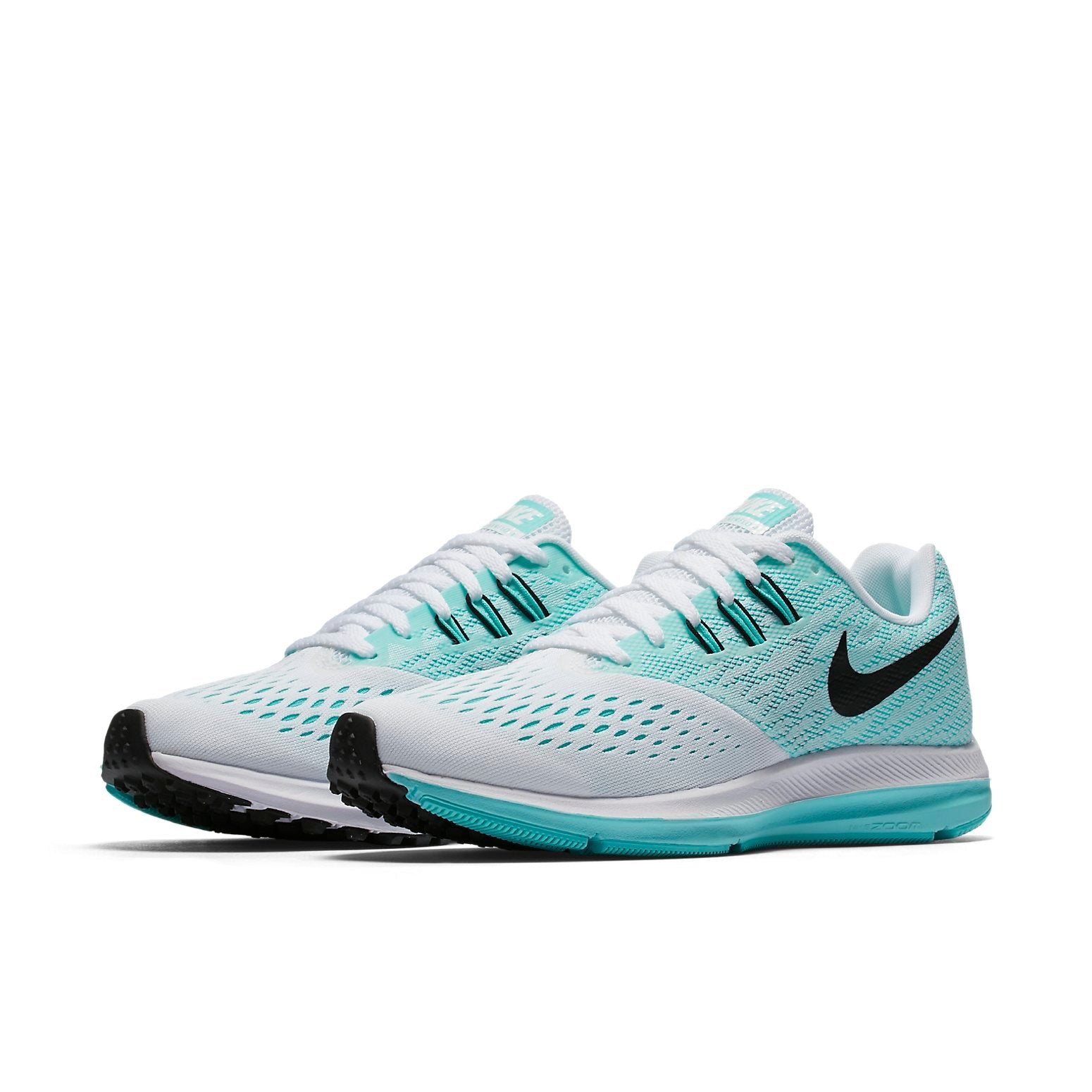 (WMNS) Nike Air Zoom Winflo 4 'White Teal' 898485-102