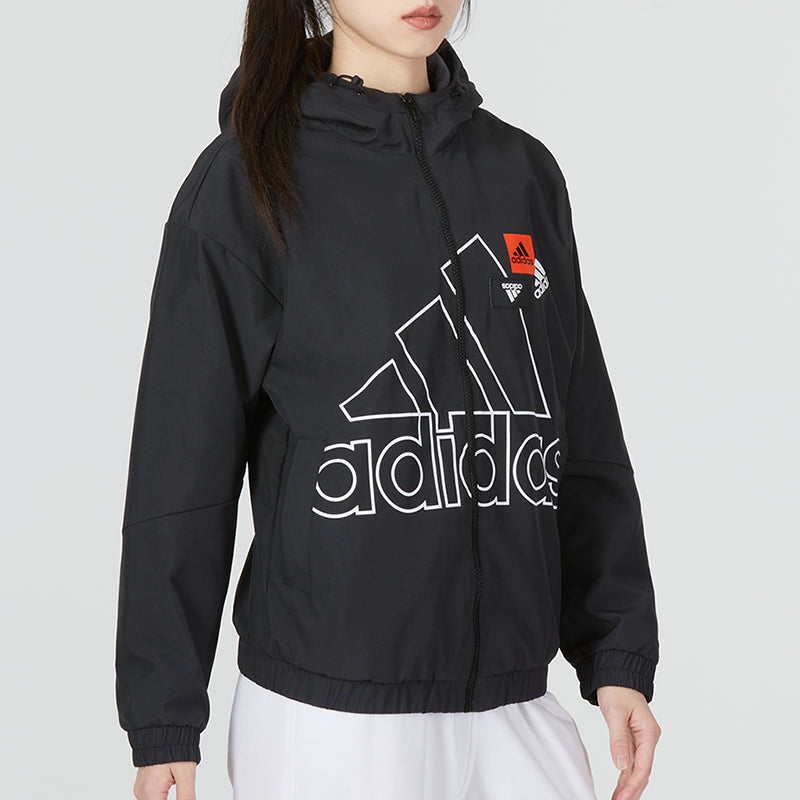 (WMNS) adidas Originals Woven Jackets 'Black' HM5304