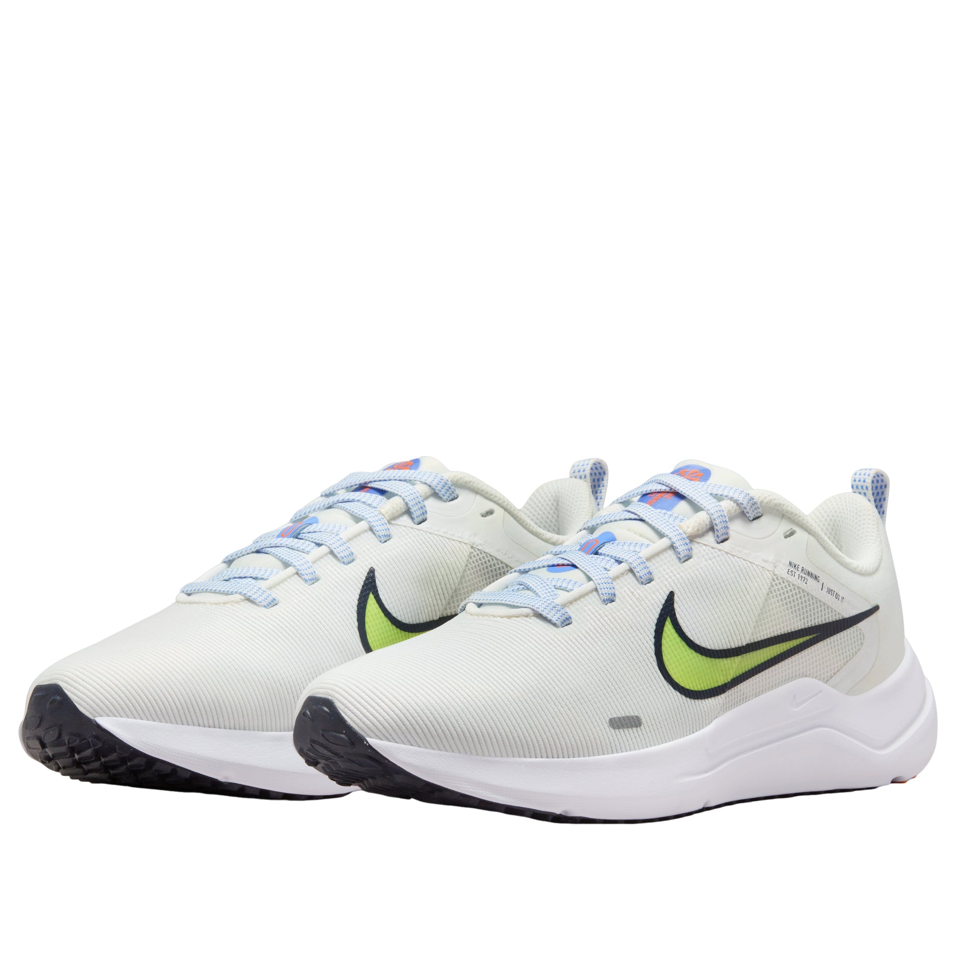 (WMNS) Nike Downshifter 12 'Summit White Lime Blast' DD9294-104