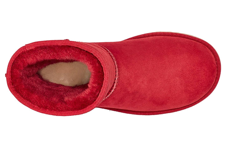 (WMNS) UGG Classic Short II 'Red' 1016223-KSS