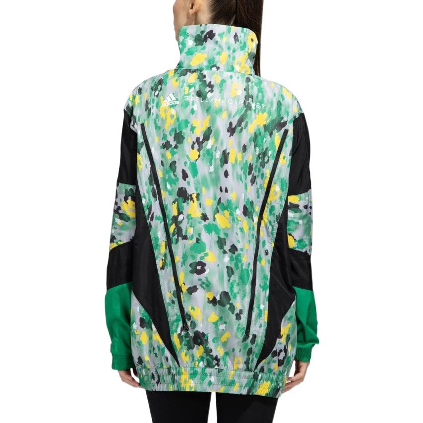 (WMNS) adidas by Stella McCartney Printed Woven Track Top Asia Sizing 'Multi-Color' HG1934