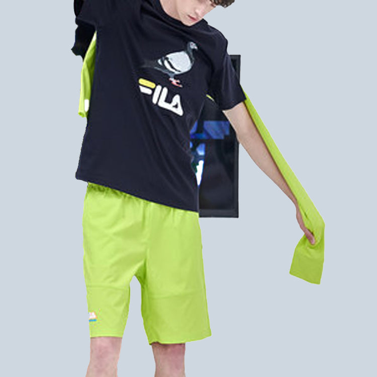 FILA FUSION x Staple Crossover Minimalistic Short Sleeve Blue T11M024107F-NV