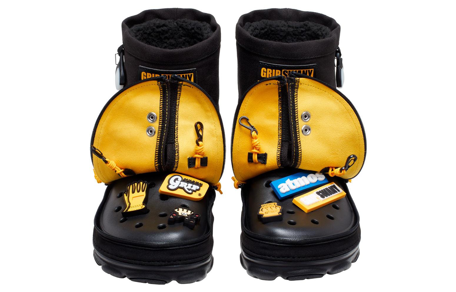Crocs GRIP SWANY x atmos All-Terrain Clog 'Black' 208017-001
