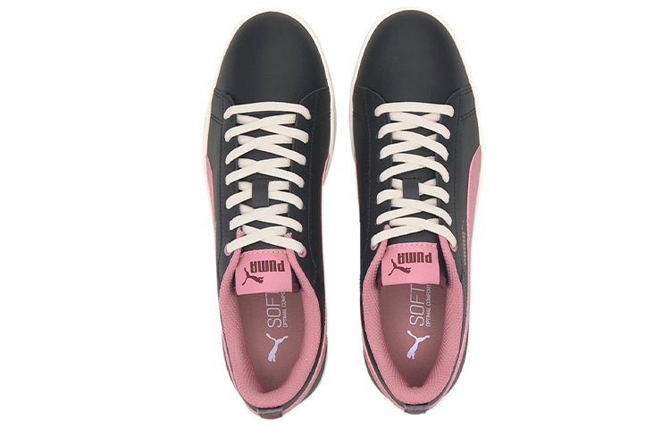 (WMNS) PUMA Smash v2 Black/Pink 365208-22