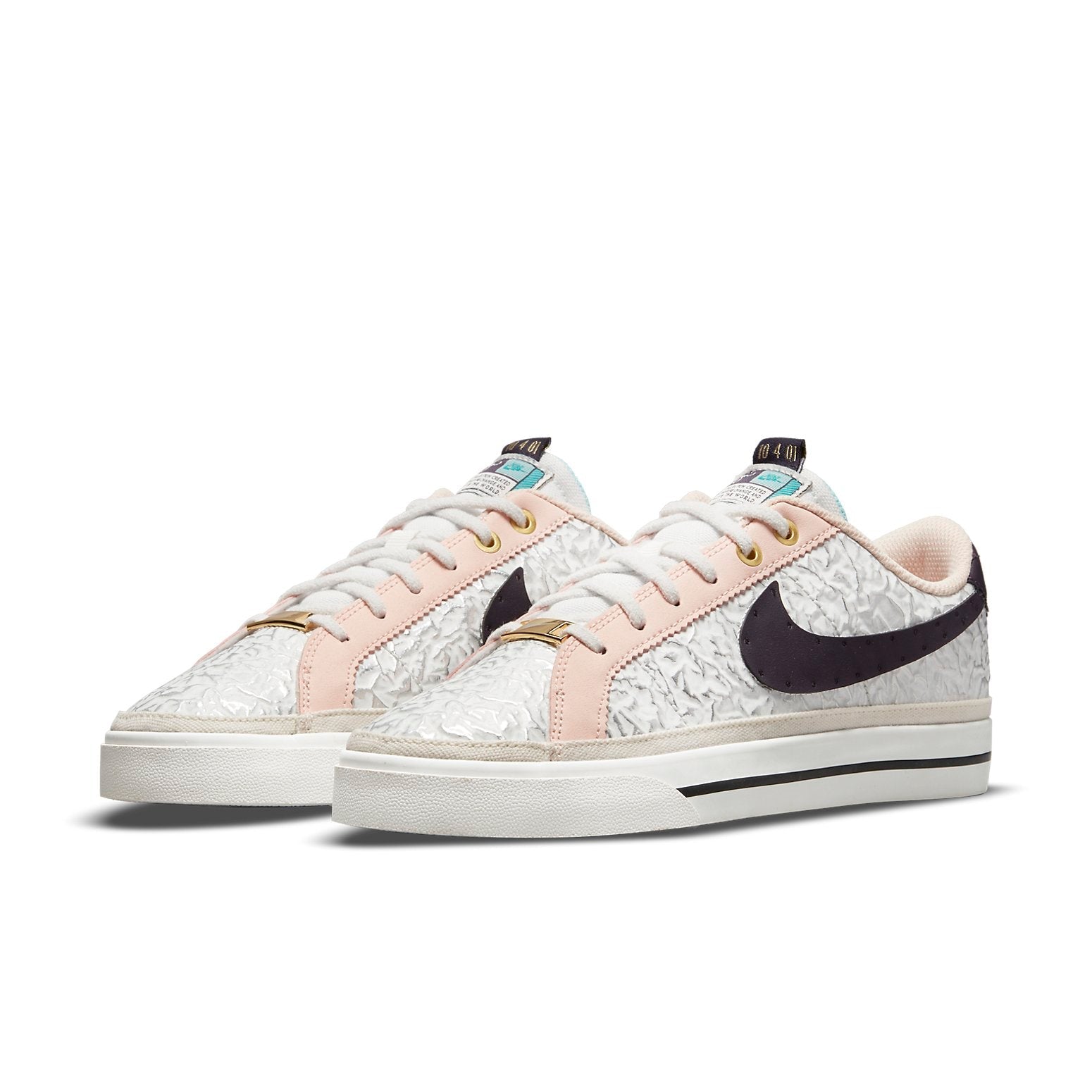 (WMNS) Nike Serena Williams Design Crew x Court Legacy 'White Pale Coral' DJ1454-100