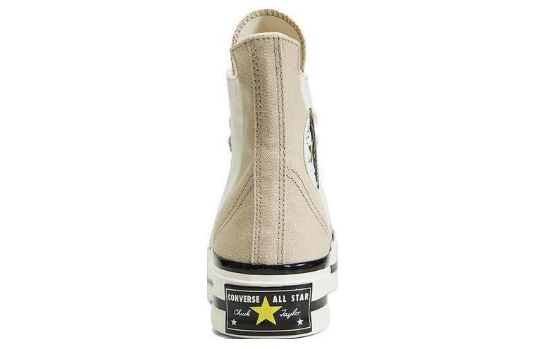 Converse Chuck 70 High Plus 'Logo Collage - Beach Stone' A02774C