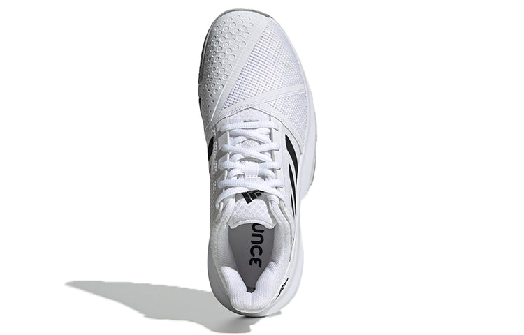 (WMNS) adidas Courtjam Bounce 'White Black' EF2765