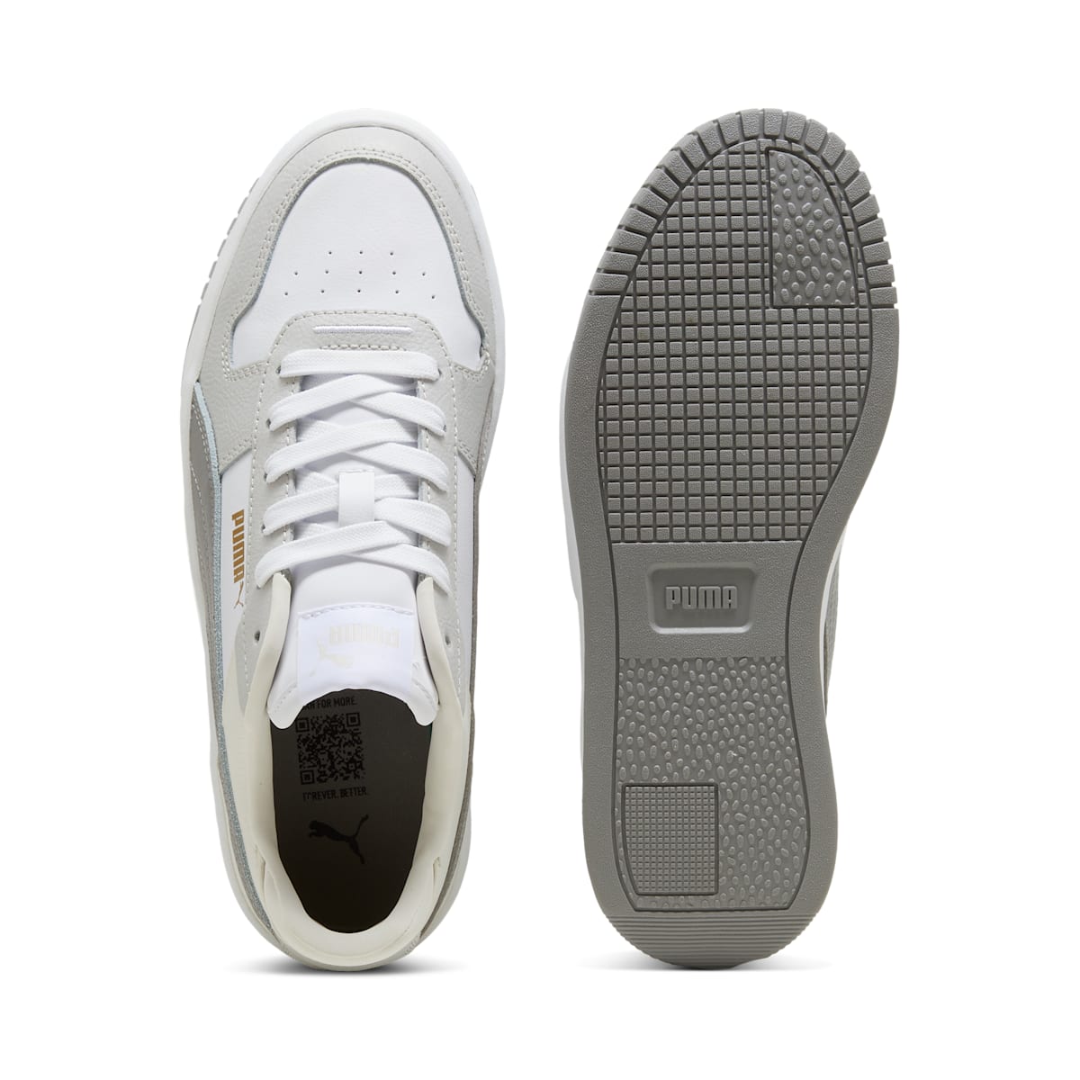 (WMNS) PUMA Carina Street 'White Grey' 389390-20