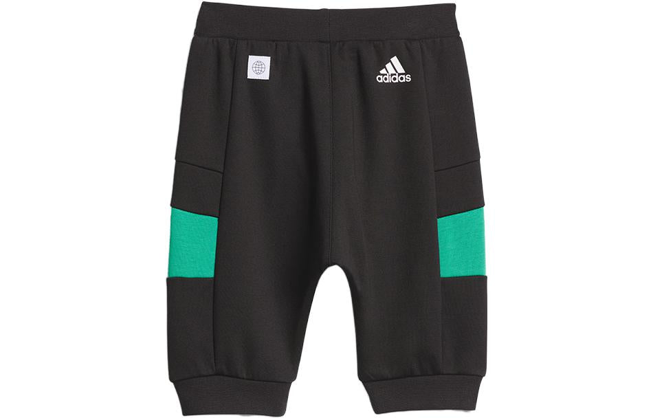 (PS) adidas TEE 3/4 Set 'White Green Black' IA8223