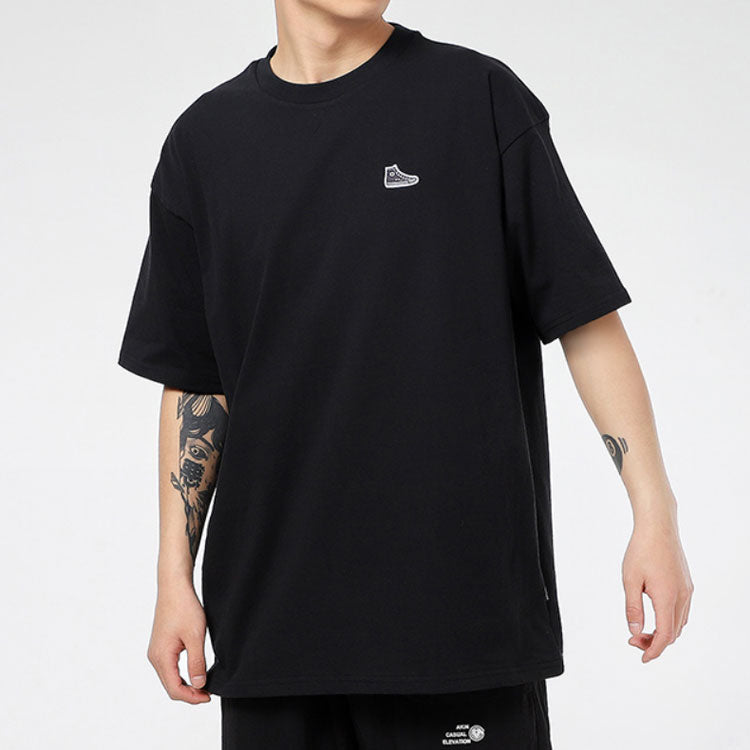 Men's Converse Classic Chuck Printing Short Sleeve Black 10020931-A02