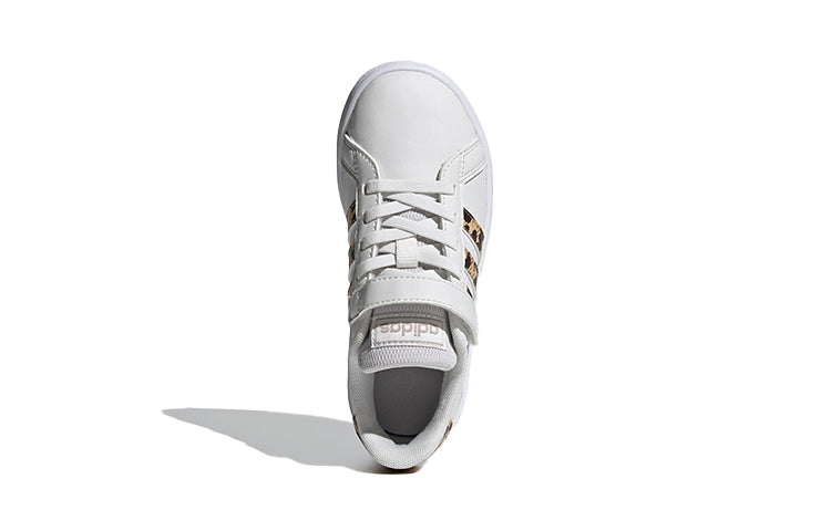 (PS) adidas neo Grand Court 'White Leopard' FZ3516