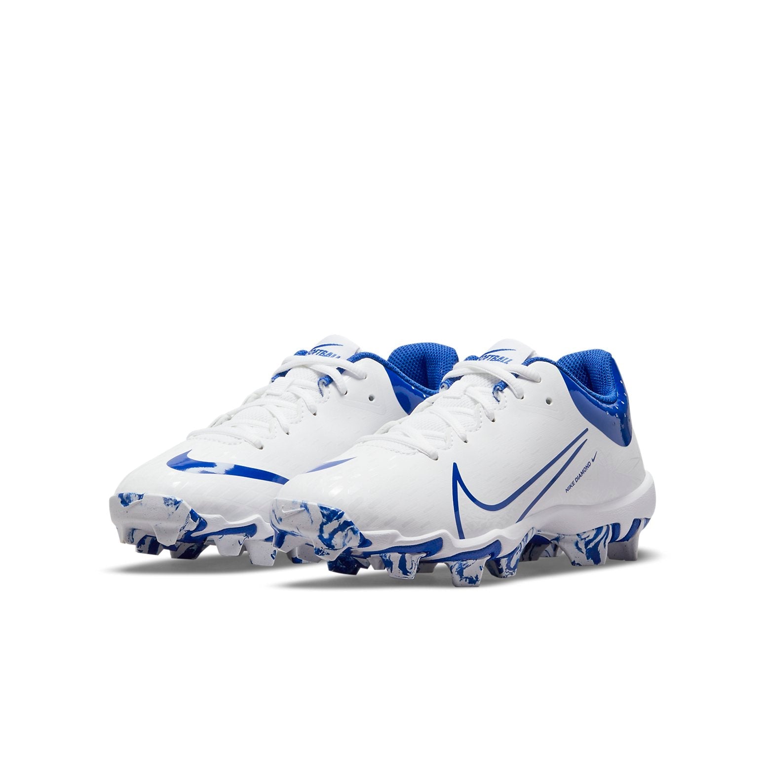(GS) Nike Hyperdiamond 4 Keystone GG 'White Racer Blue' CZ5919-101