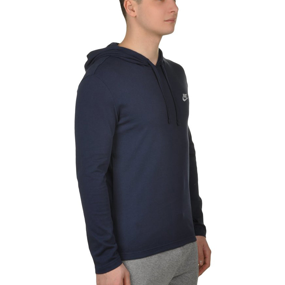 Men's Nike Casual Sports Long Sleeves Navy Blue 807249-451