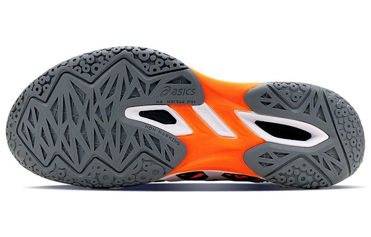 ASICS Court Control FF 2 'Black White Orange' 1071A056-004
