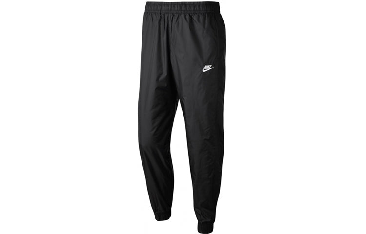 Nike Embroidered Logo Solid Color Sports Suit Black BV3025-010
