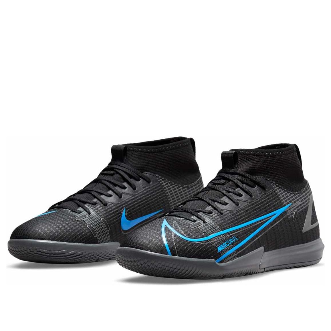 (GS) Nike Mercurial Superfly 8 Academy IC 'Black Photo Blue' CV0784-004