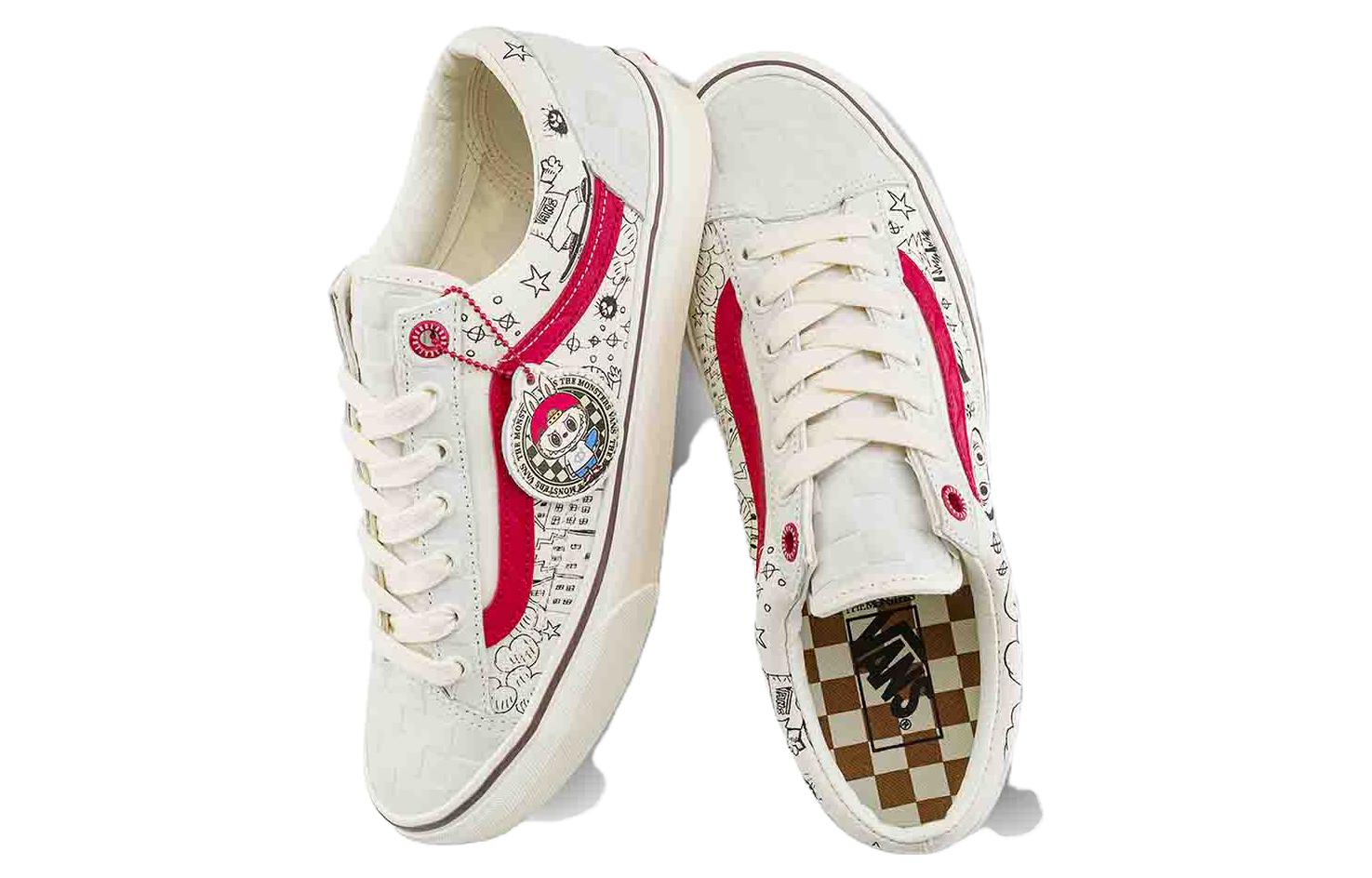 Vans Style 36 x The Monsters 'White Red' VN000CDECCZ