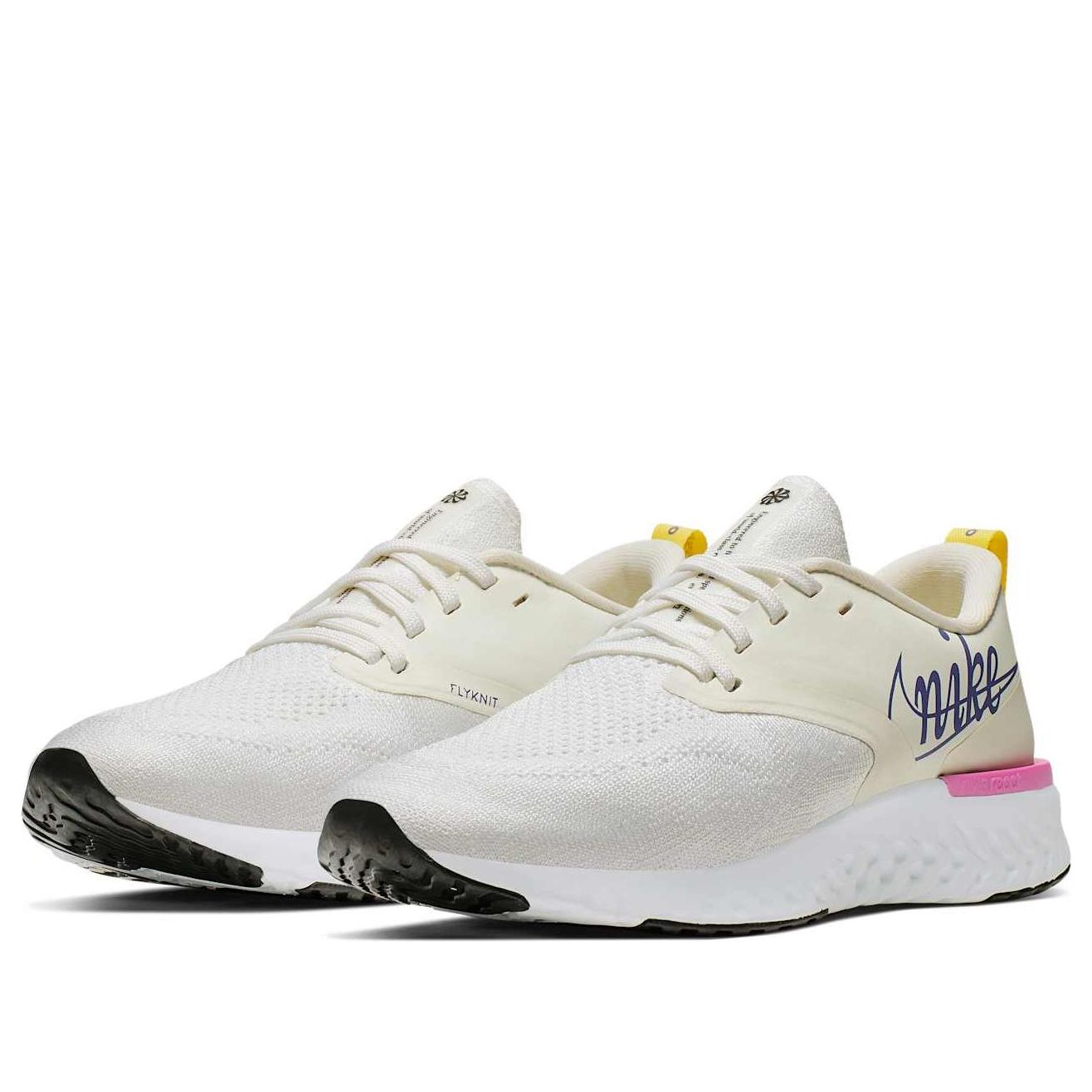 (WMNS) Nike Odyssey React 2 Flyknit JDI 'Summit White Psychic Purple' BV5736-101