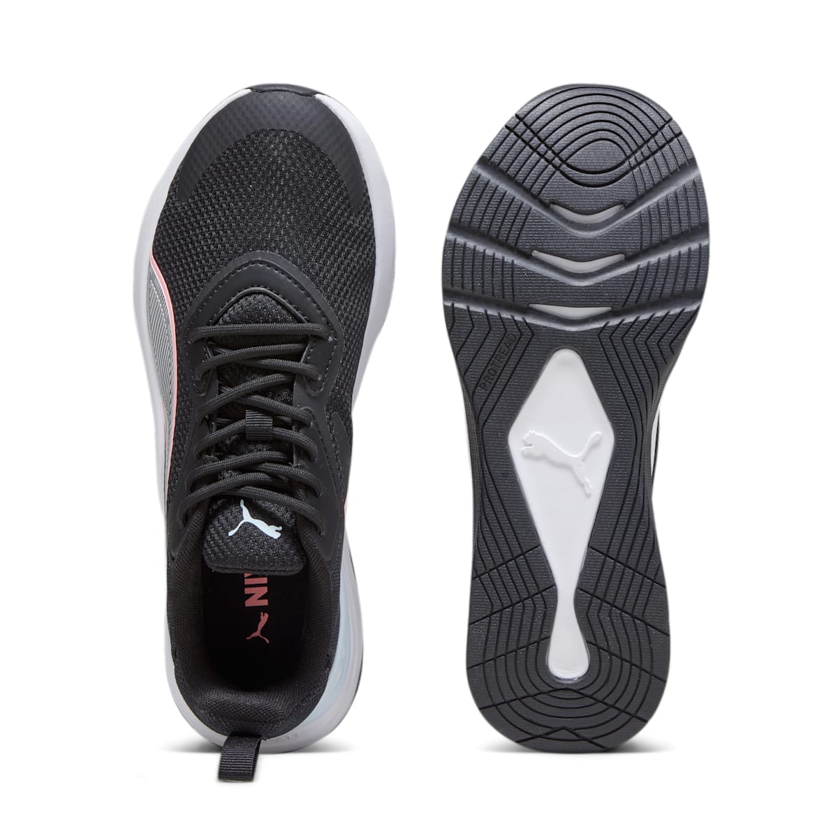 (WMNS) PUMA Infusion 'Black Icy Blue' 378115-08
