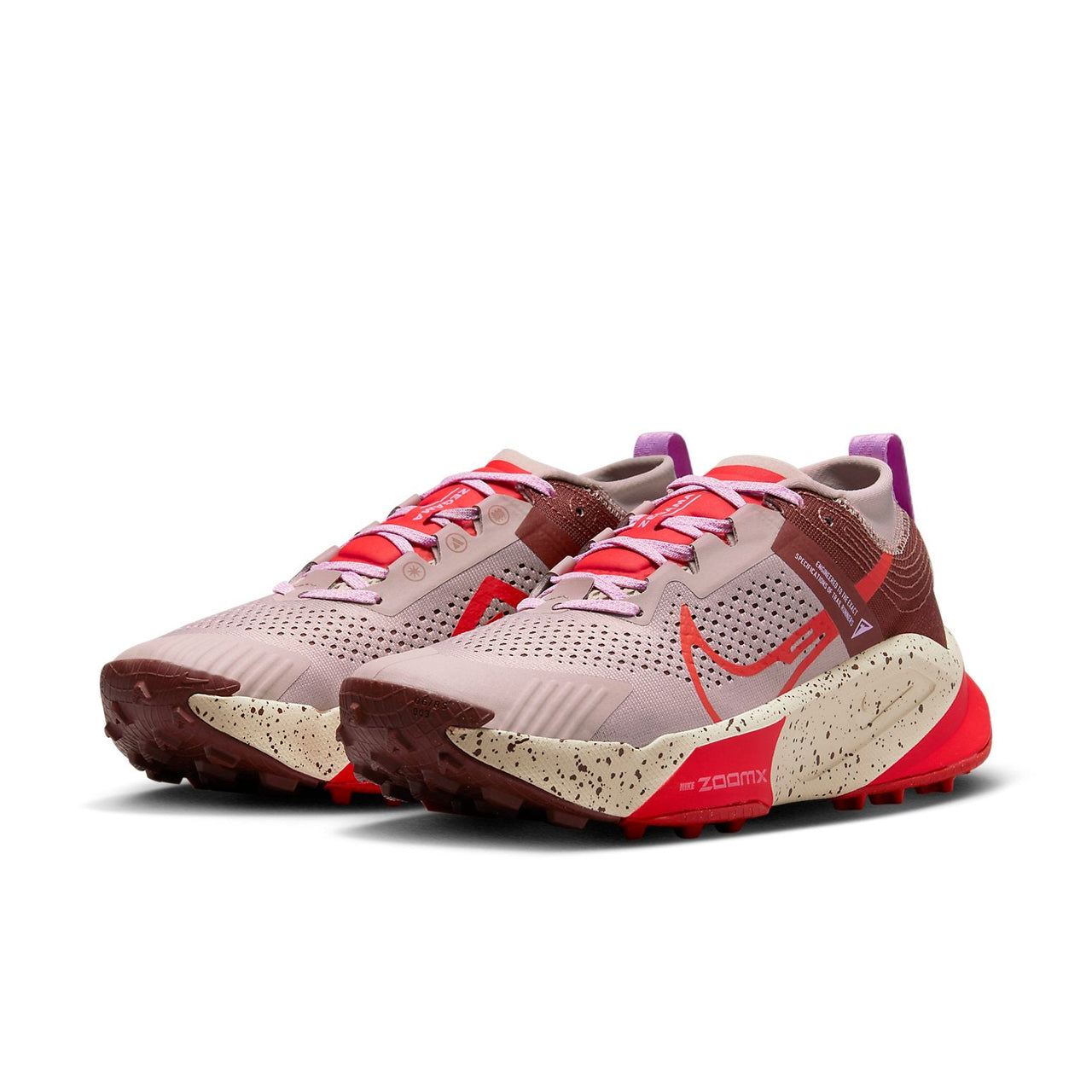 (WMNS) Nike ZoomX Zegama 'Diffused Taupe Picante Red' DH0625-200