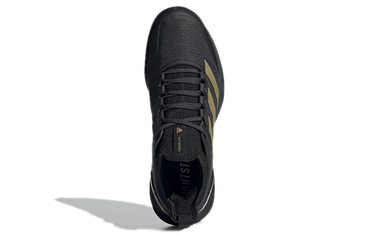(WMNS) adidas Marimekko x Adizero Ubersonic 4 'Black Gold Metallic' GZ8467