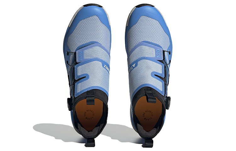 adidas Terrex Agravic Pro Trail Running Shoes 'Blue Dawn Impact Orange' HR1079