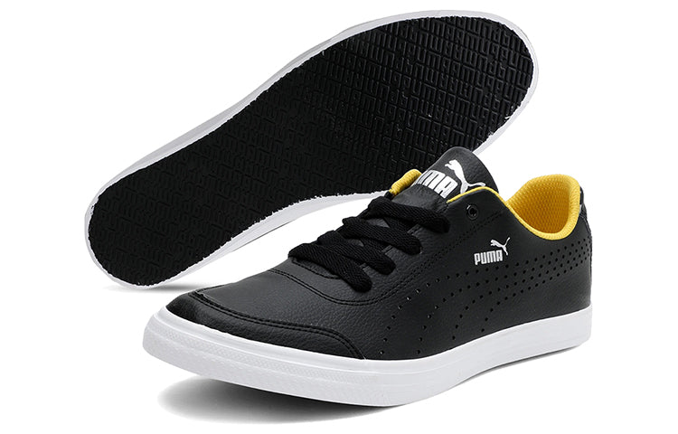 PUMA Court Maze Vulc Sl V4 Idp 'Black White Yellow' 373601-01