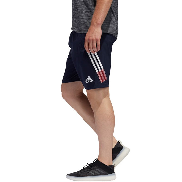 Men's adidas Casual Training Sports Shorts Blue FJ6172