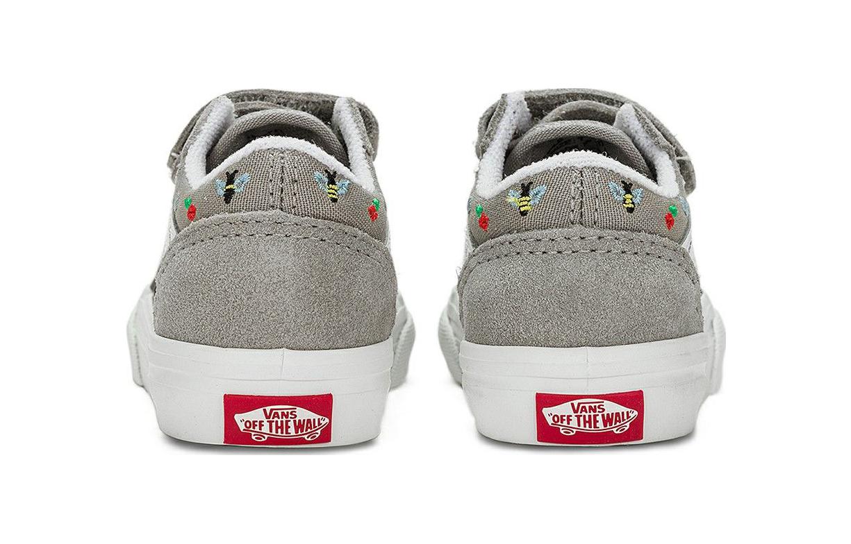 (TD) Vans Old Skool V Garden Party 'Grey' VN0A4VJJKAQ