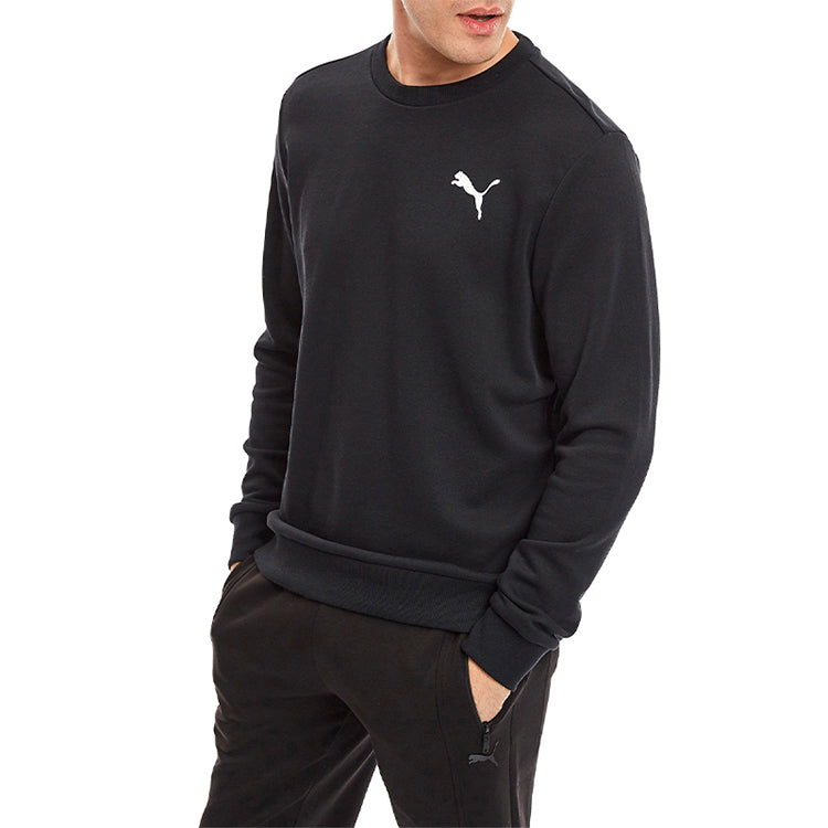 PUMA Casual Round Neck Pullover Black 851752-21