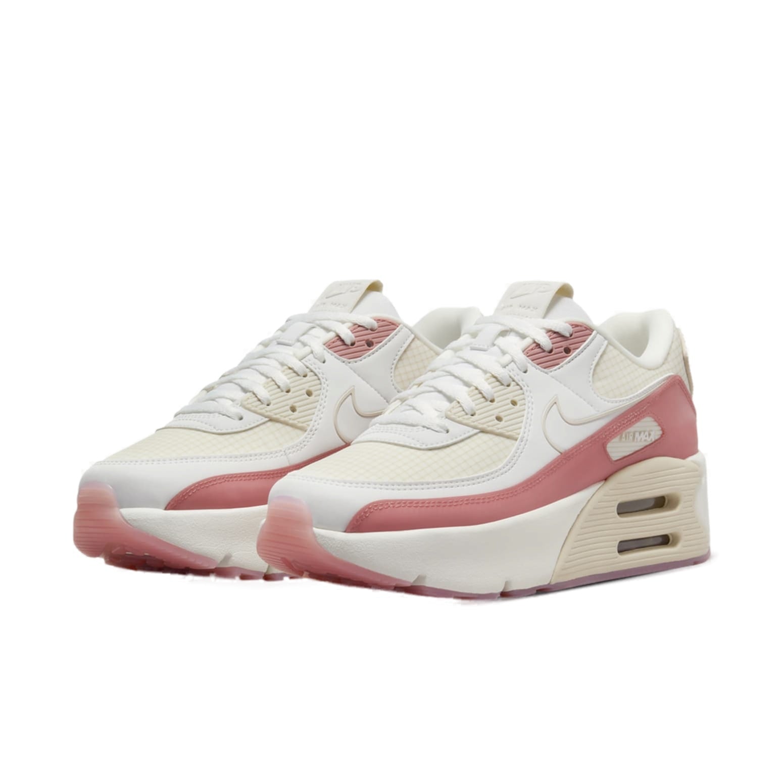 (WMNS) Nike Air Max 90 LV8 'Sail Light Brown Red' HF0782-101