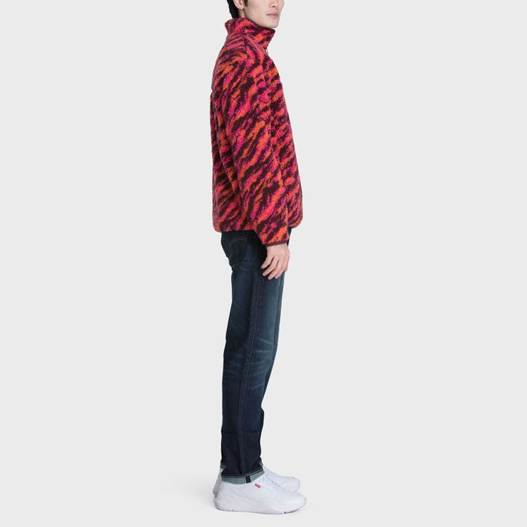 Men's Levis Stand Collar Pullover Red 18197-0000