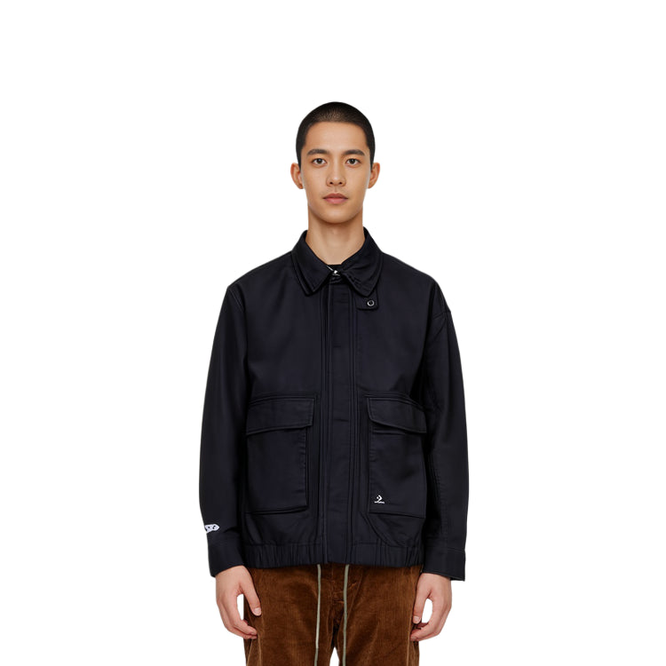 Converse Transitional Jacket Asia Sizing 'Black' 10026903-A02
