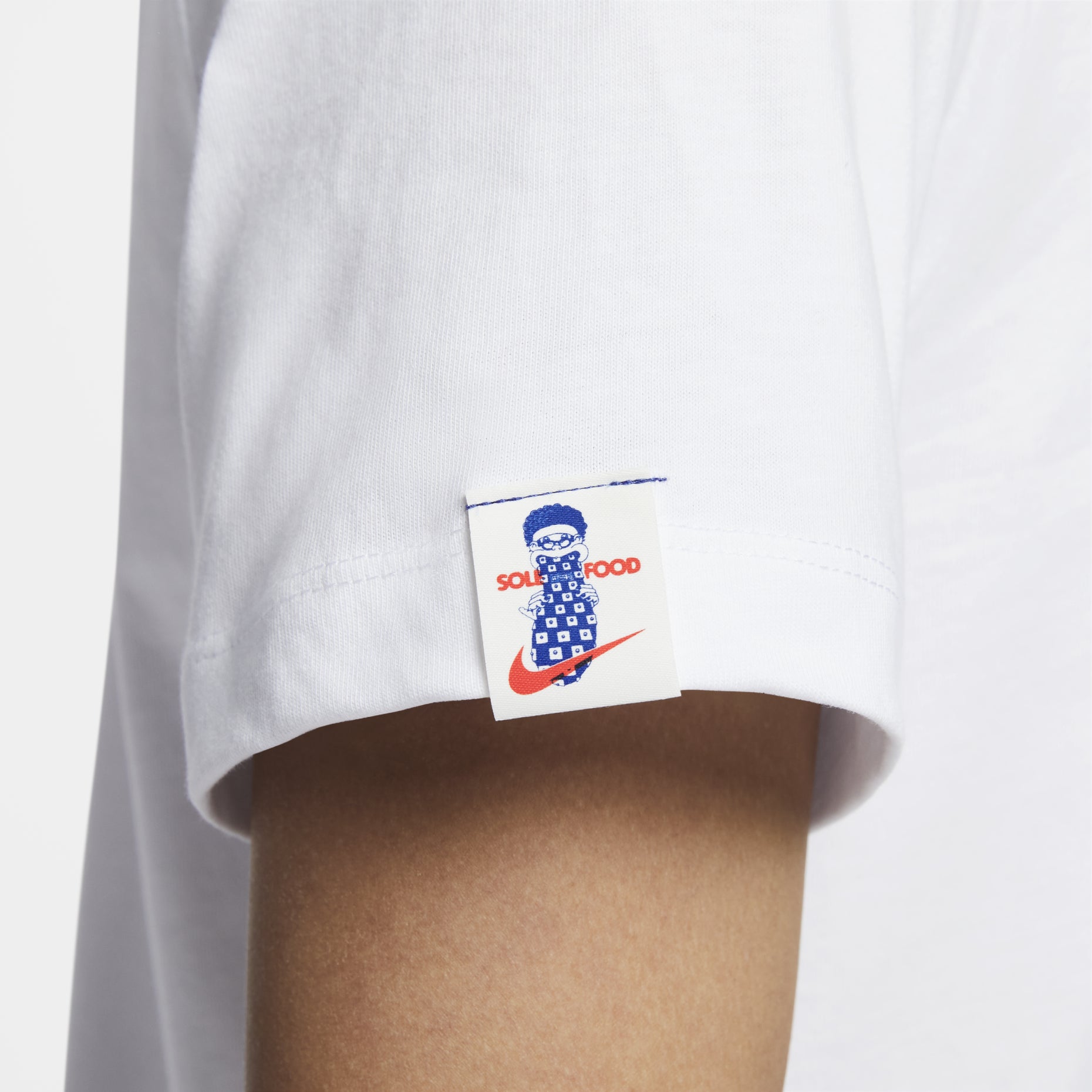 Nike Sportswear T-shirt 'White Orange' FV3748-100